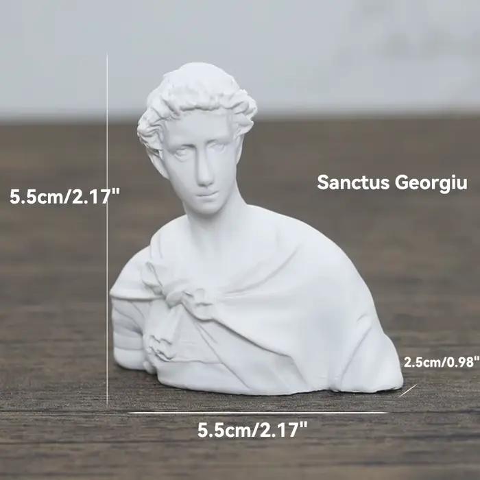 Mythologie grecque dieu déesse héros David Venus Mozart buste Figurine Sculpture Statue plâtre croqu