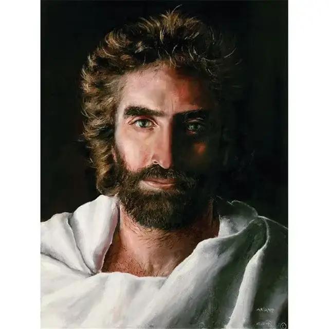 Toile de peinture esthétique dieu jésus chrétien jésus, affiches et imprimés, tableau d'art mural po