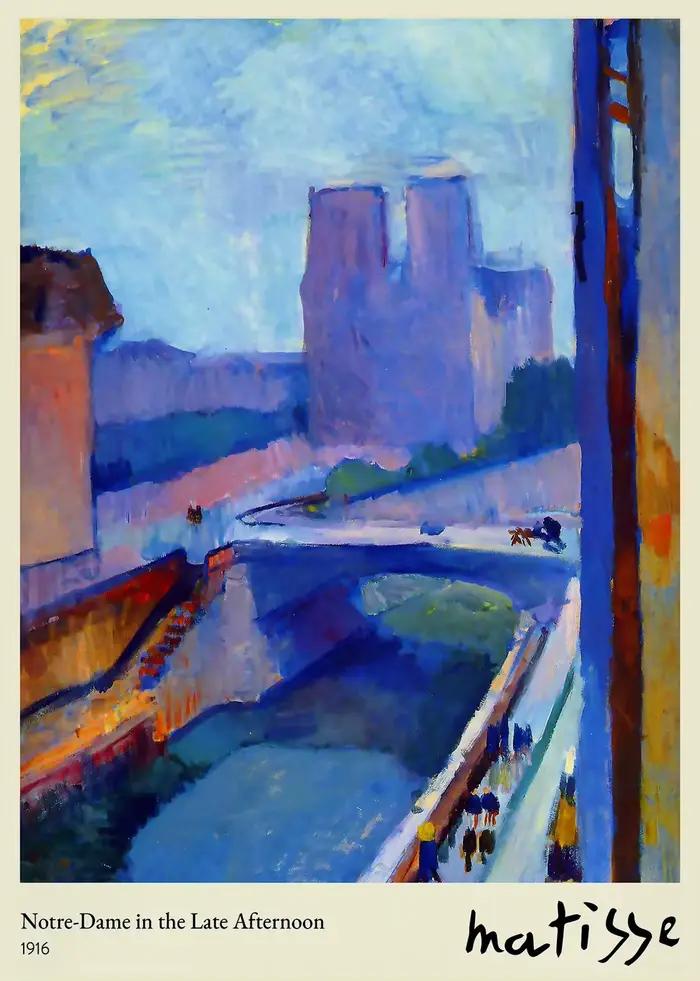 Affiche de peintre du fauvisme français Henri Matisse, imprimés abstraits modernes, peinture sur toi