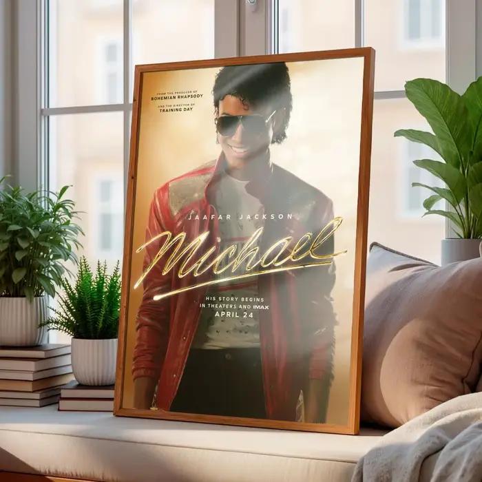 Ensemble d'affiches d'album de Michael, couverture moderne, art mural pour chambre, peinture sur toi