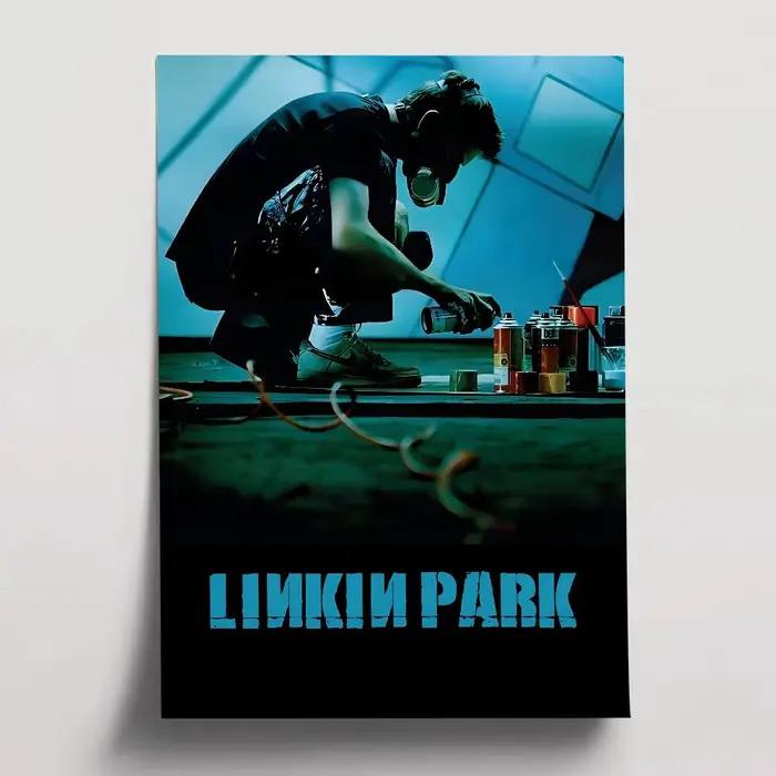 L-Linkin P-Park affiche affiches peintures décoratives étude chambre Bar fond peintures murales cade