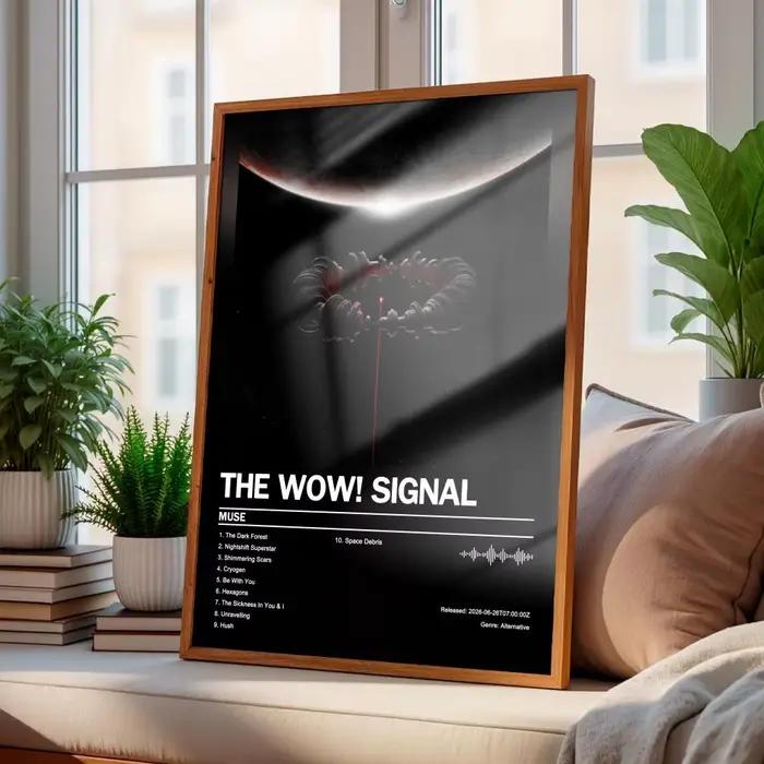 Ensemble d'affiches d'album Muse, couverture moderne, art mural pour chambre, peinture sur toile, im