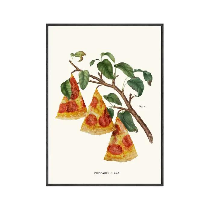Affiches et impressions amusantes de plantes de hamburger de cuisine, décoration murale, peinture d'