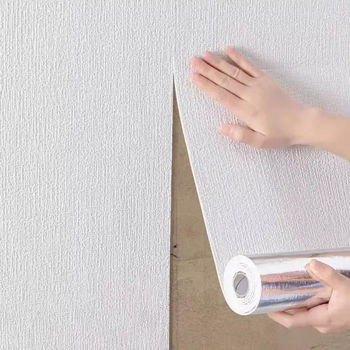 Papier peint autocollant mural 3D, panneau de revêtement mural auto-adhésif étanche pour salon, cham