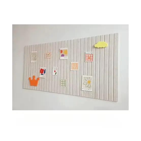Panneau de liège en feutre décoratif épais, autocollants muraux pour bureau, maternelle, école, salo