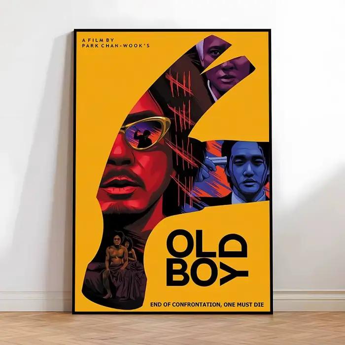 Affiche de film classique vieux garçon, affiches HD auto-adhésives imperméables idéales pour la déco