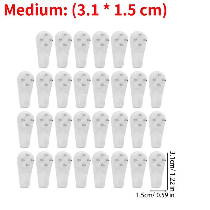 Crochet invisible pour cadre photo, crochet en acier plastique sans cadre pour peinture à l'huile, m