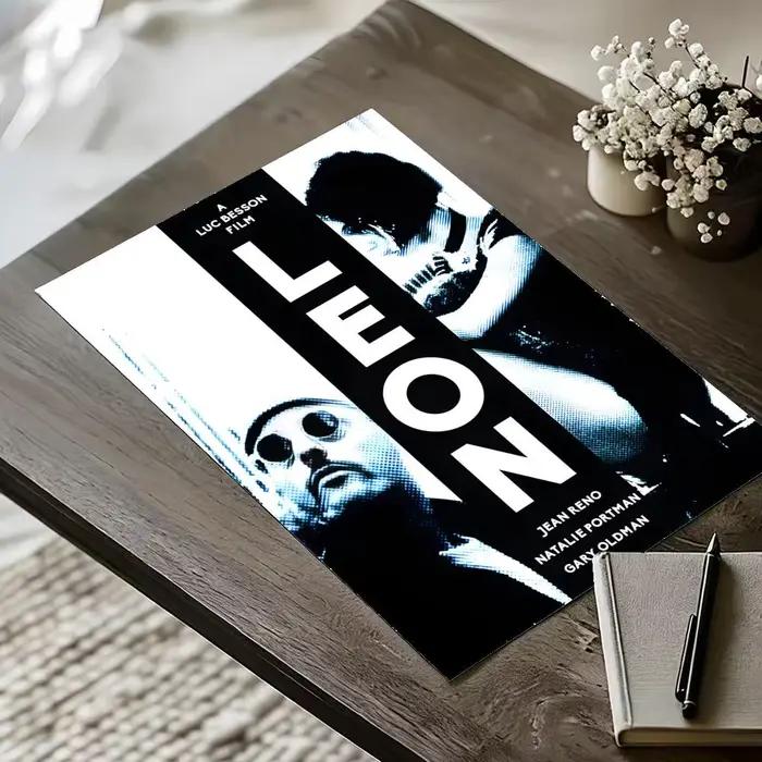 Anami Leon – affiche de film classique, autocollant artistique auto-adhésif en papier imperméable, d