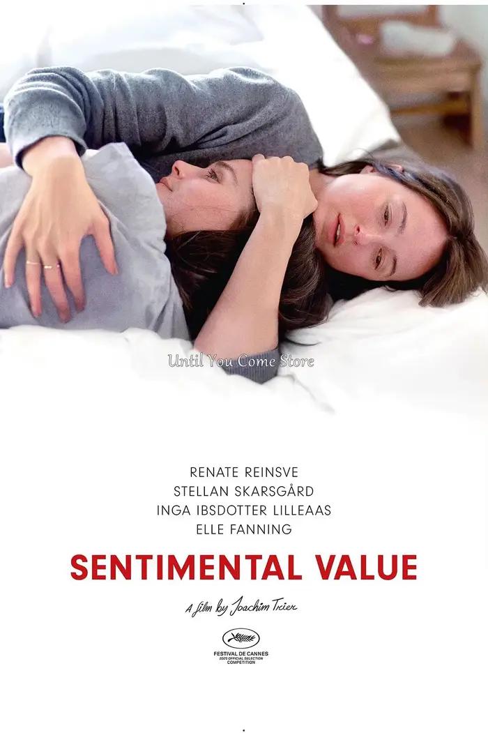 Affiche de la série de films à valeur sentimentale (2025), toile imprimée, images artistiques pour l
