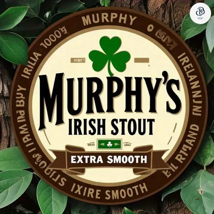 Panneau métallique Vintage Murphy's Irish Stout, décor de Pub rétro avec Logo de brasserie, affiche 
