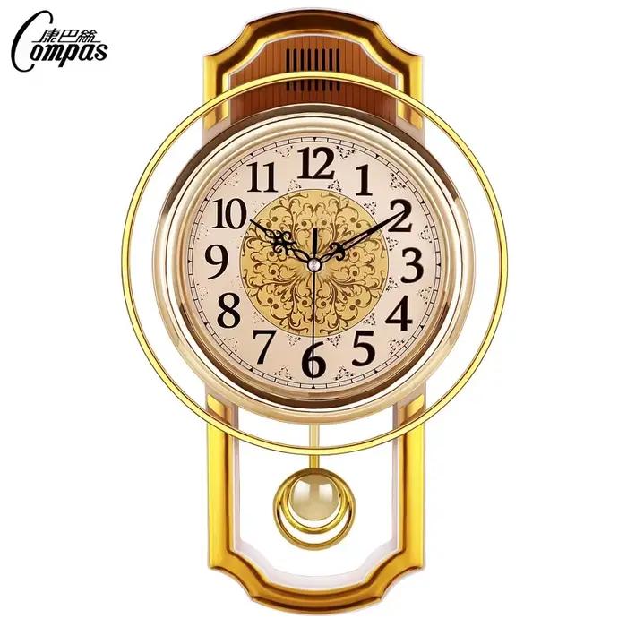 Horloge pivotante Vintage, horloge murale, décoration de maison, salon, Tables suspendues, chambre à
