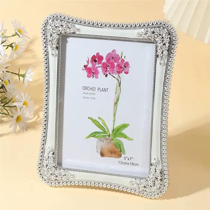 Cadre Photo rustique goutte à goutte d'huile, 1 pièce, 6 pouces, apporte une touche de la Nature à v