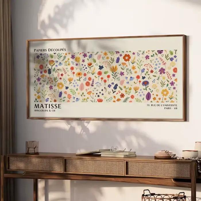 Henri Matisse Print, affiche esthétique Matisse pour l'art d'exposition de galerie moderne, art mura