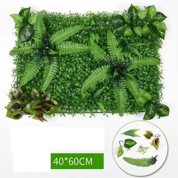 Décoration de hall feuilles de richesse artificielles plantes vertes de la Jungle murs bricolage mar
