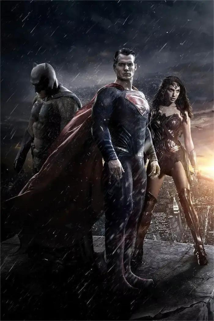 Affiche de peinture sur toile de Smile Man et Batman Smile Hero Justice League DC, impressions de fi