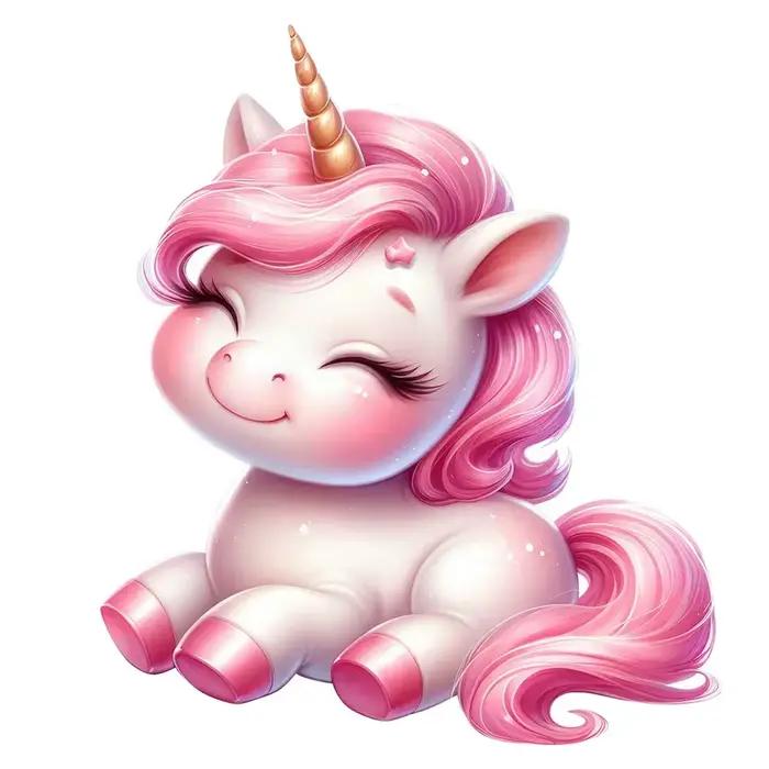 Autocollant licorne mignon, pour mur, porte, armoire, fenêtre, décoration de voiture, décalcomanies 