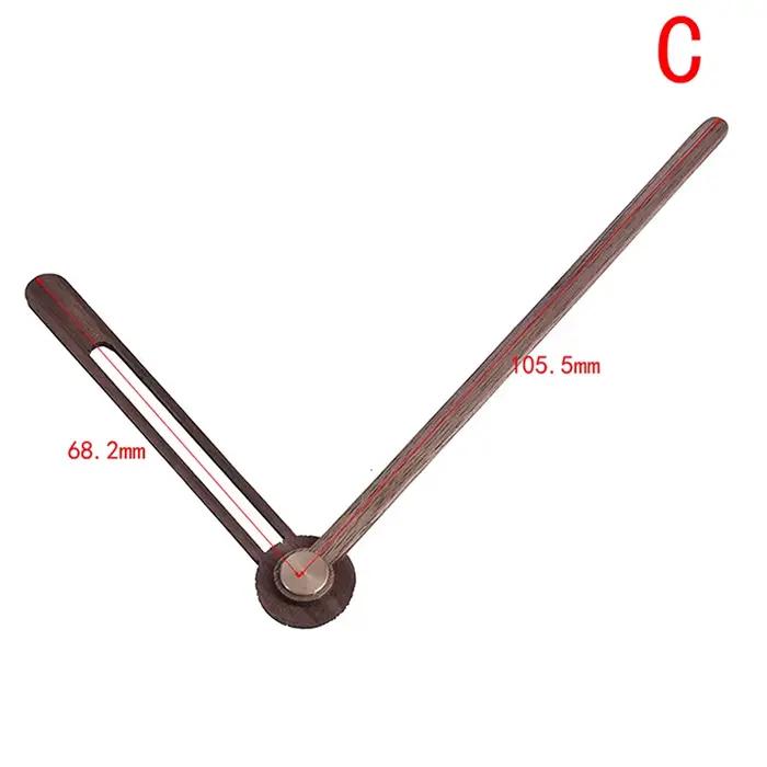 Pointeurs en bois bricolage horloge murale aiguilles 12 pouces horloge aiguille Quartz pièce de rech