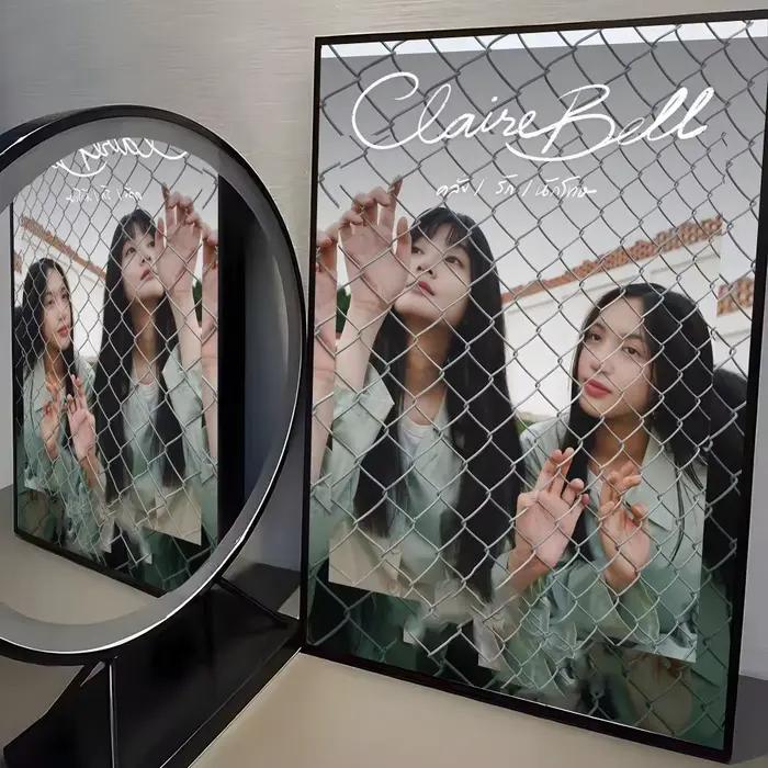 Affiche tendance TV C-clairebell, autocollant mural imprimé sur papier PP, idéal pour la décoration 
