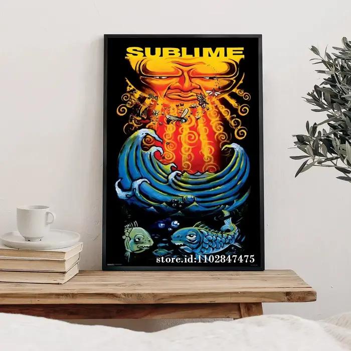 Affiche de chanteur Sublime, peinture décorative sur toile, Art mural, affiches de salon, peinture d