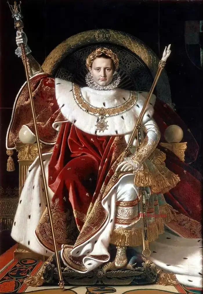 Art mural classique vintage de la couronnement de Napoléon Bonaparte, affiche imprimée sur toile, co