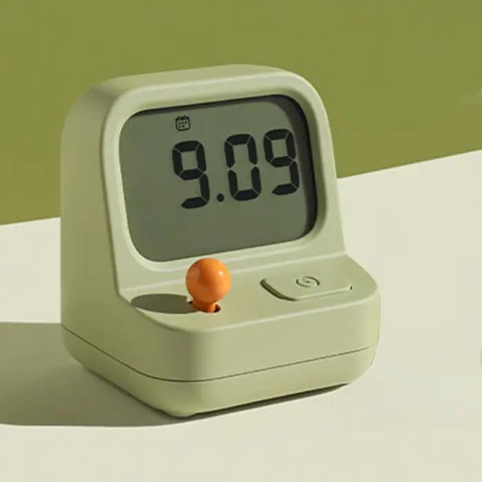 Réveils Snooze horloge numérique nouveauté horloge de table silencieuse réveils en forme de dessin a
