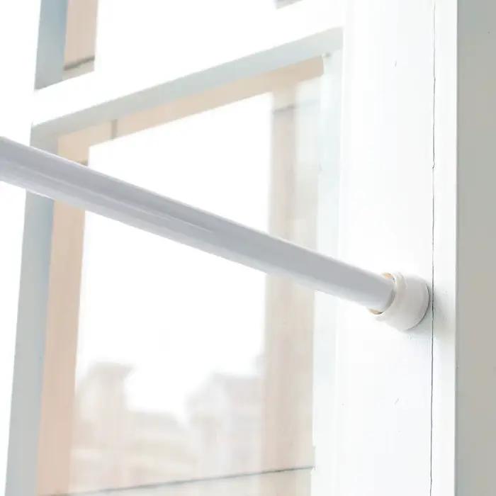 Poteau télescopique pour rideau, bâtons extensibles, multi-usages, à ressort, plus récent filet, ten