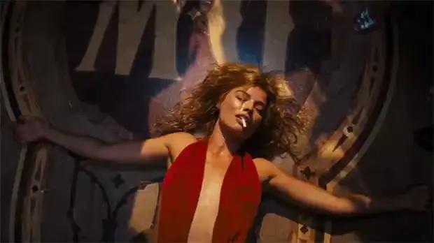 Margot Robbie Babylon affiche esthétique 2022 Film musique Film décoration de la maison toile peintu