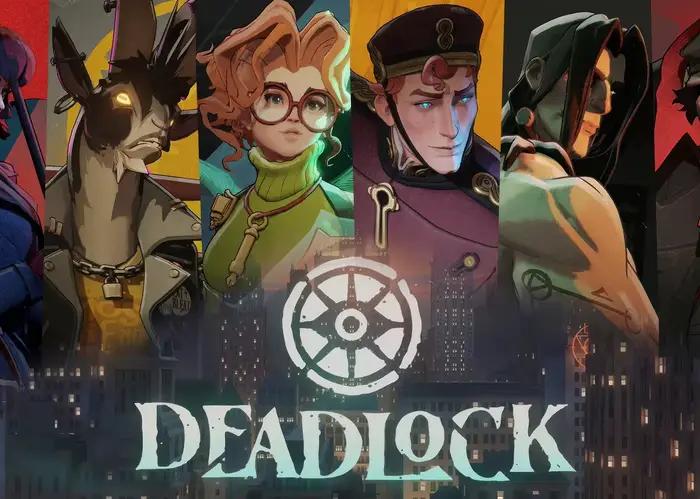 Affiche de jeu classique Deadlock, impressions sur toile de jeu de tir, tableaux muraux Deadlock, dé