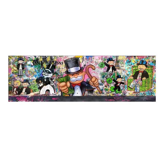 Alec monopole Graffiti mur Art affiche Alec rue toile Art imprime Alec mur décor photo Alec monopole