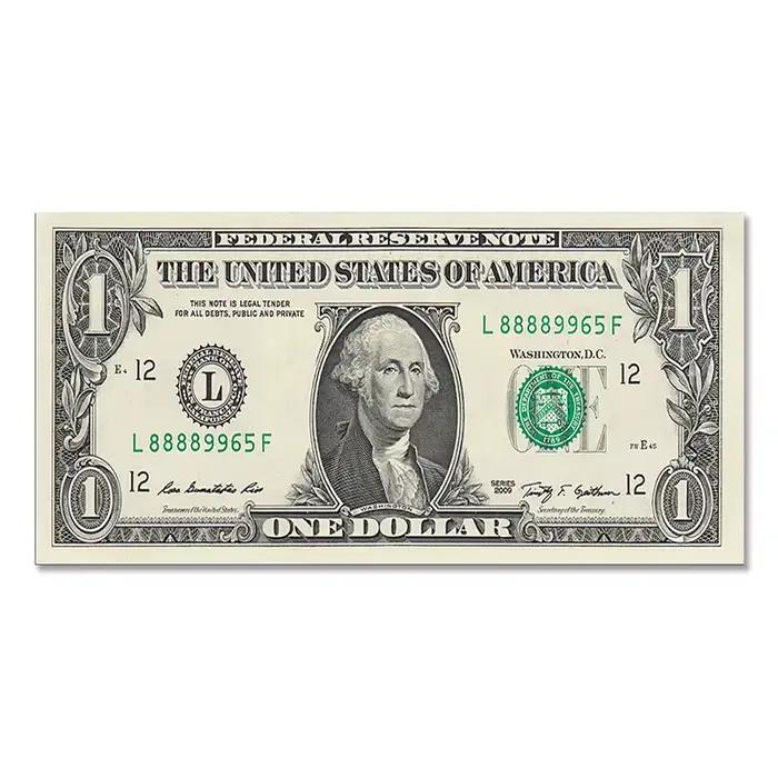 100 Dollar vieil argent mode toile Graffiti esthétique toile affiche abstraite 100 $ peinture à l'hu