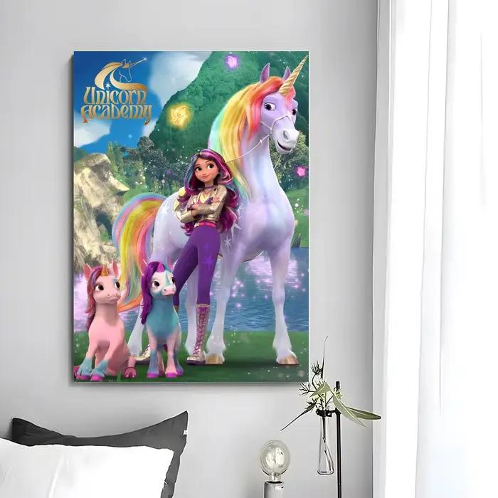Affiche murale Anime U-Unicorn Academy, impression artistique adaptée au salon, chambre à coucher, b