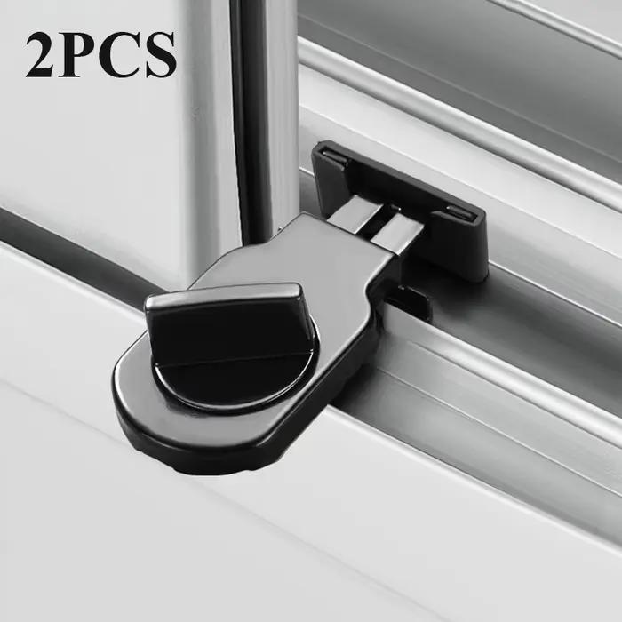 Limiteur de fenêtre coulissante, 2 pièces, serrure de sécurité pour bébé, Protection de sécurité, se