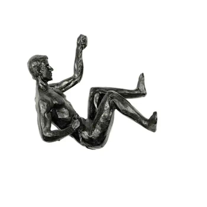 Arrampicata athlète homme Art sport tenture murale ornements maison figurines Miniatures escalade ho