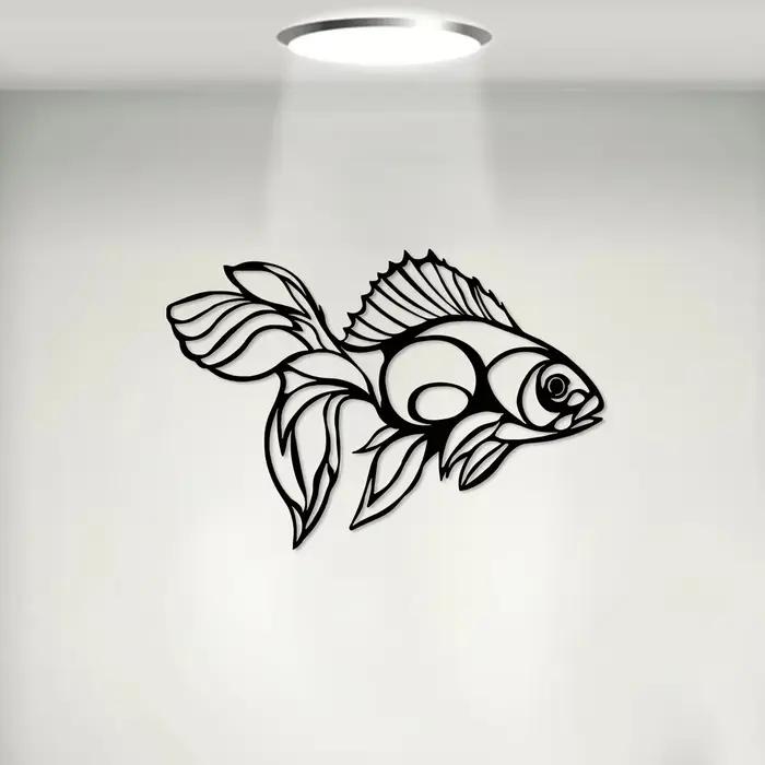 Superbe décoration murale en métal 1 pièce: élevez votre intérieur avec le charme contemporain d'Halloween!