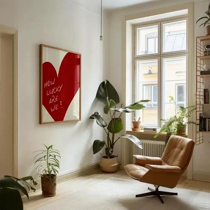 Tableau mural moderne sans cadre