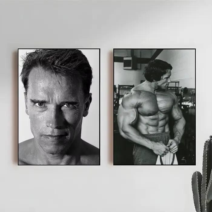 Affiche A-Arnold S-Schwarzenegger, affiche Premium pour espace de vie, bar à domicile, café, décoration murale et cadeau