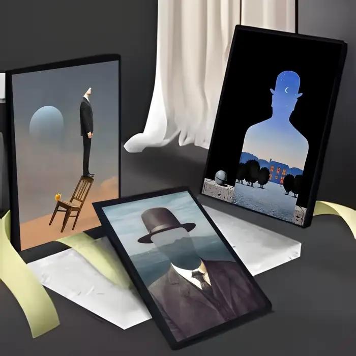 Affiche artistique Ren Magrittes Son of Man