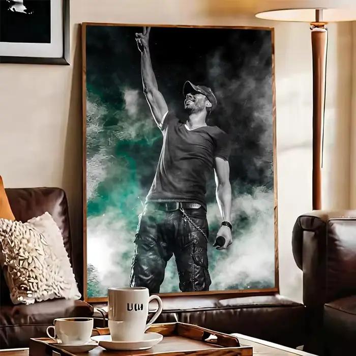 Affiche en papier imprimé de chanteur e-érique i-glesias, pour la maison, le salon, la chambre à coucher, l'entrée, le Bar, le café, peinture artistique, décoration