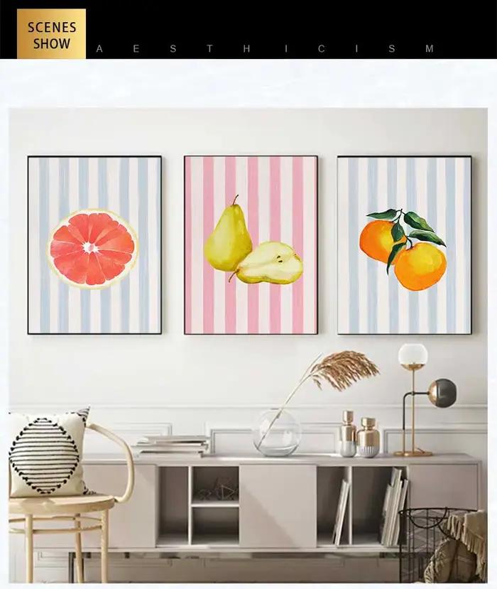 Affiche de citron Orange