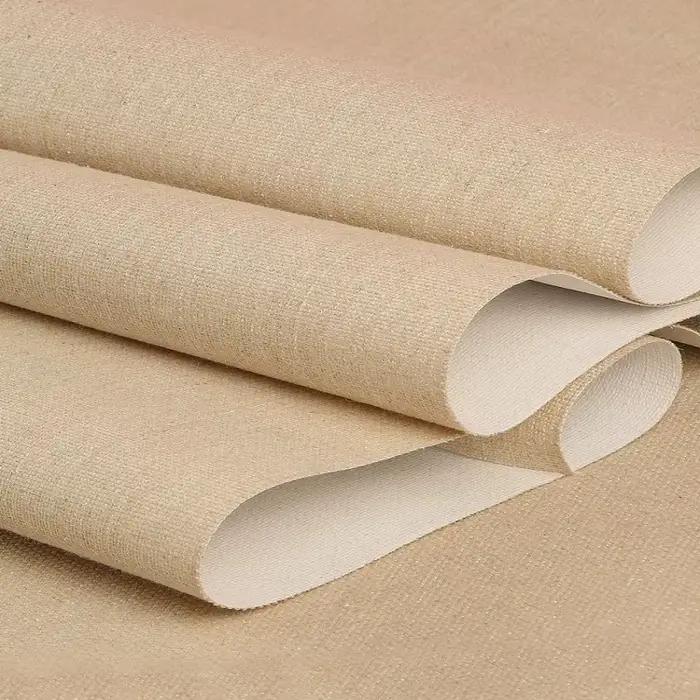 Rouleau de toile mélangée en lin de 5M