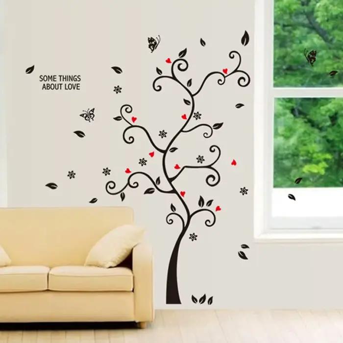 Autocollant mural arbre pour cadre Photo familial