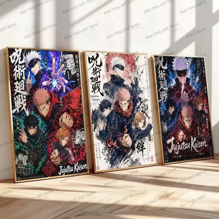 Affiche murale d'anime Jujutsu Kaisen