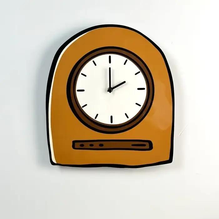 Horloge murale de dessin animé coréen