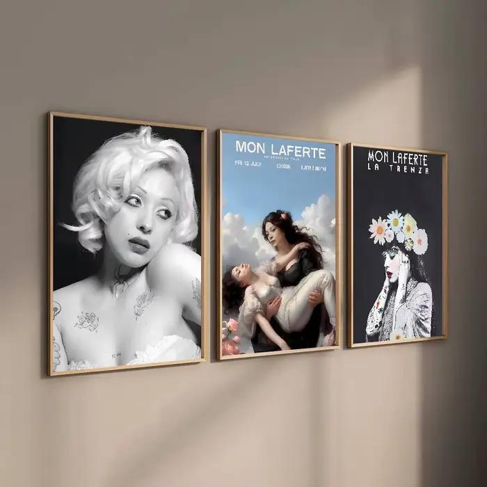 Affiche de chanteur m-mon Laferte