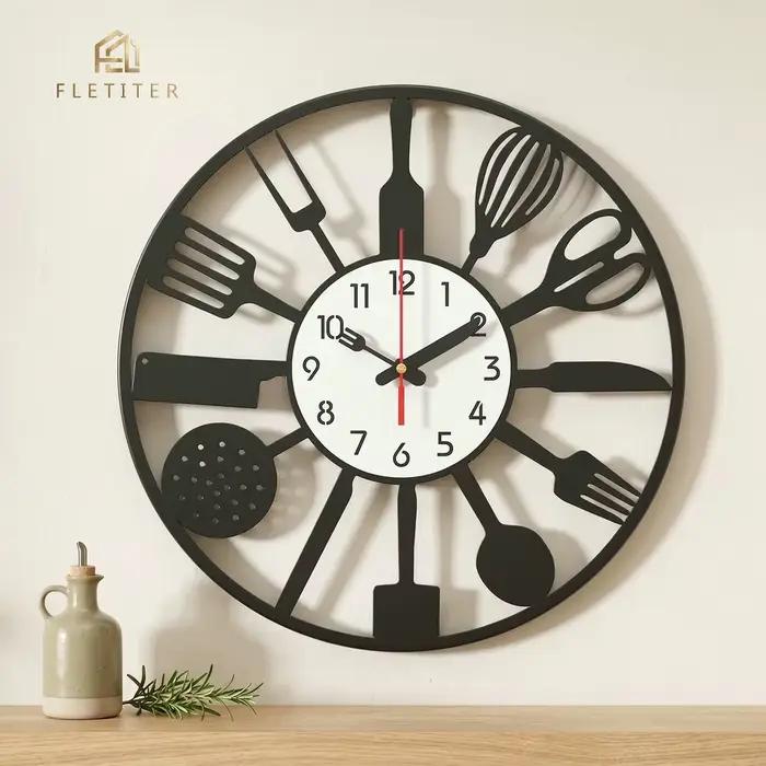 Horloge murale de cuisine de 15