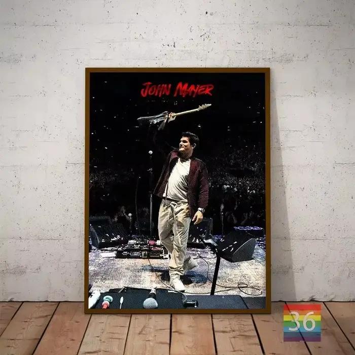 Affiche de musique rock avec impression sur toile