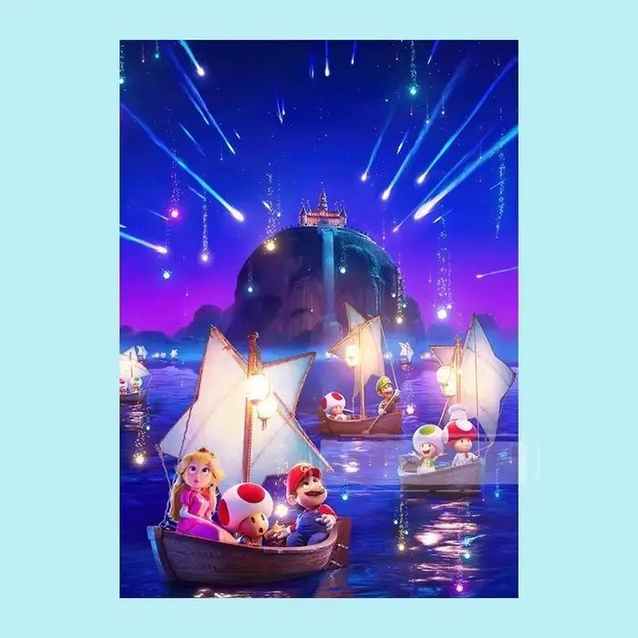 Affiche de film Super M-mario-s Galaxy