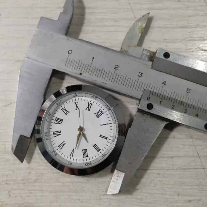 Horloge ronde à mouvement à Quartz 270F, insertion de tête, horloge classique artisanale