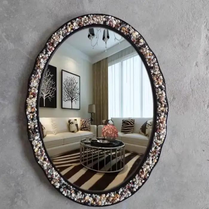 Miroir mural rectangulaire en verre