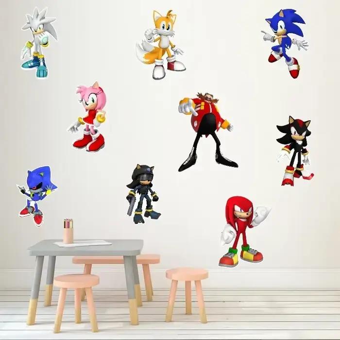 Nouvel autocollant mural auto-adhésif en PVC pour chambre d'enfant